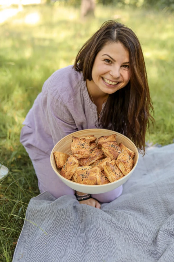 Vegan Bladerdeeghapje Recept met Ham en Kaas